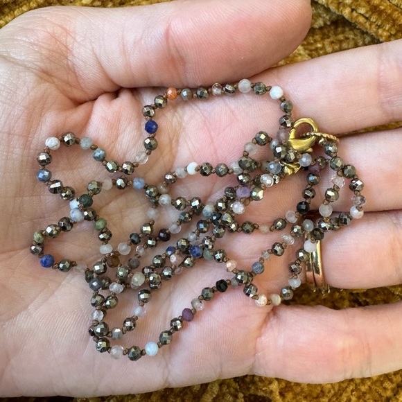 Handmade hand knotted long wrap bracelet - Picture 6 of 8